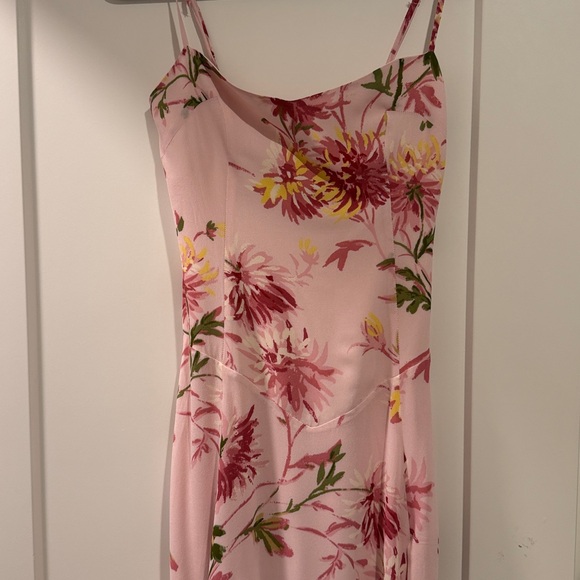 Reformation Pink Floral Maxi Dress - Picture 2 of 6